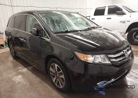 2014 Honda Odyssey Touring/Touring Elite from USA, damaged, VIN 5FNRL5H93EB035445